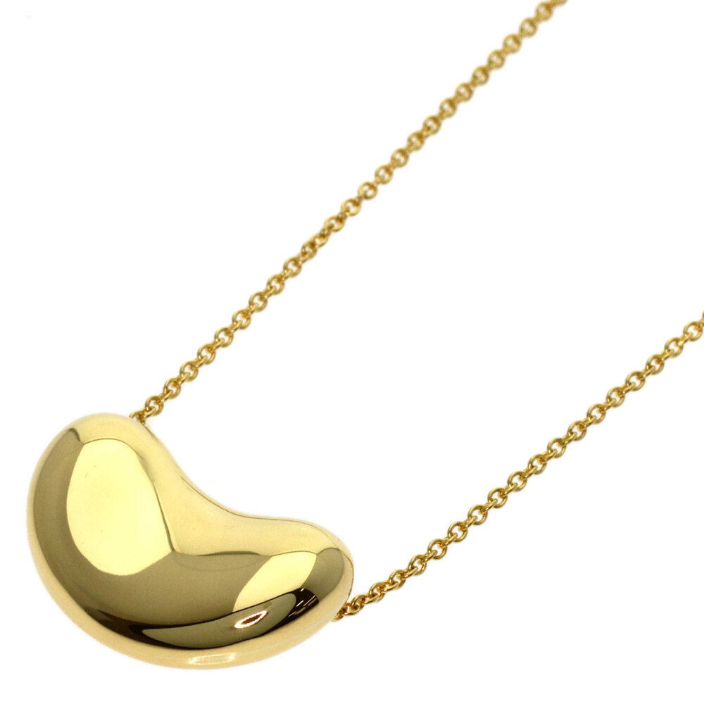 Tiffany Bean Necklace, 18K Yellow Gold, Women's, TIFFANY&Co.